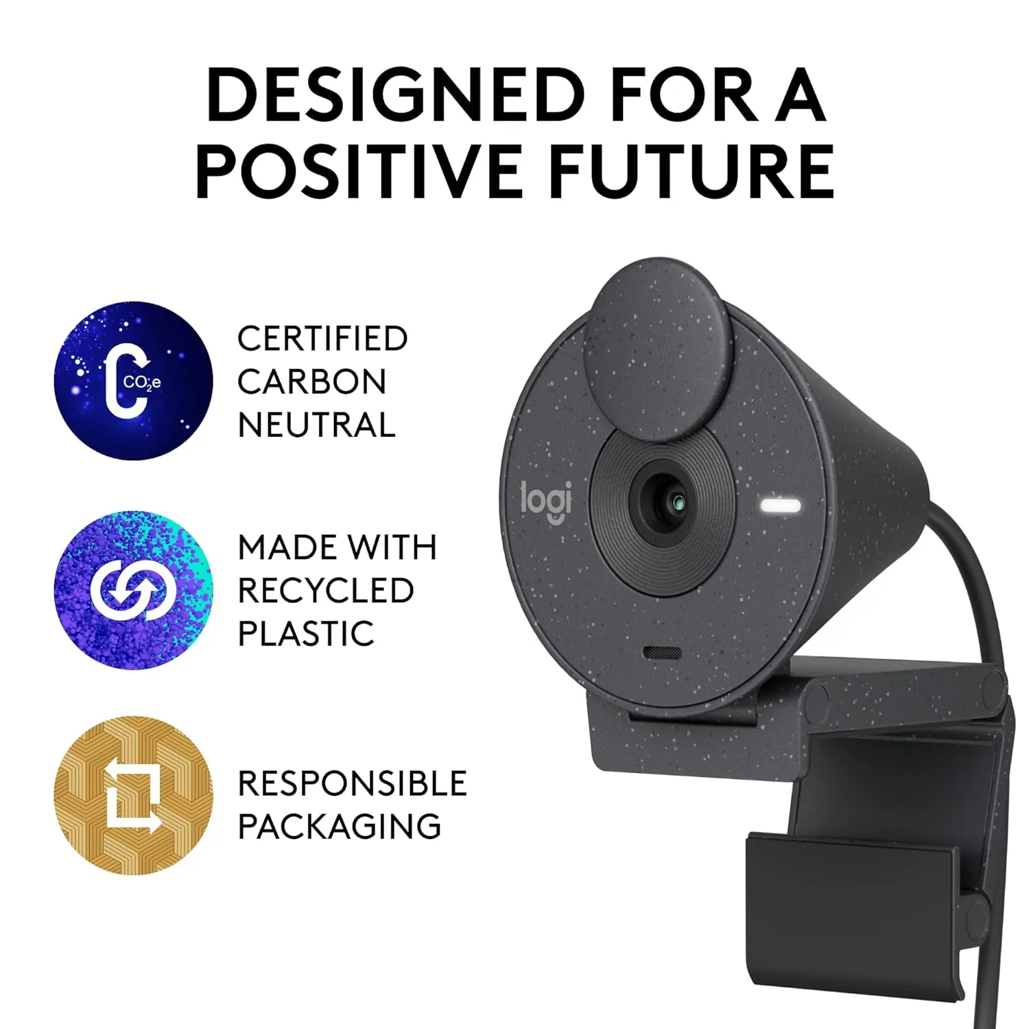 Logitech Webcam BRIO 300 1080P view 5